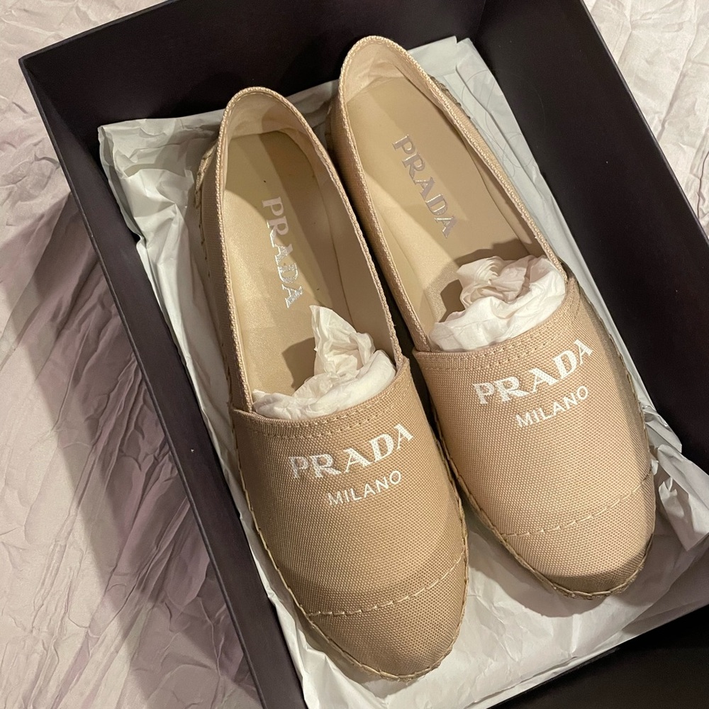 Prada Women's Beige Espadrilles